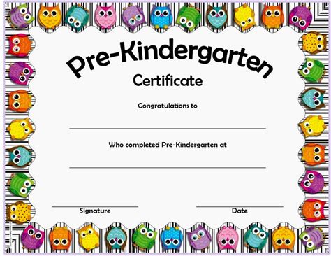 Preschool Graduation Certificate Editable Beautiful 10 Free Editable P… | Graduation certificate ...