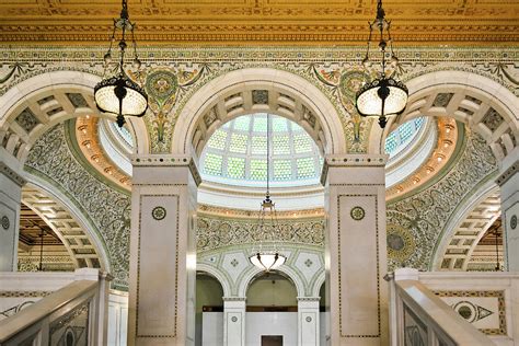 Chicago Cultural Center Architecture Photograph by Kyle Hanson - Fine ...