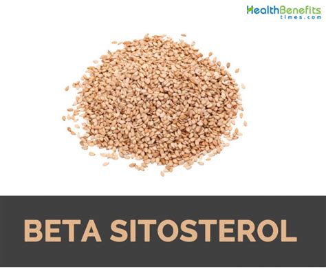 Beta sitosterol Facts and Health Benefits | Nutrition