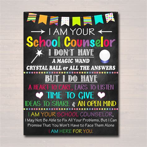 School Counselor Office Decor I Am Your School Counselor - Etsy | School counselor signs, School ...