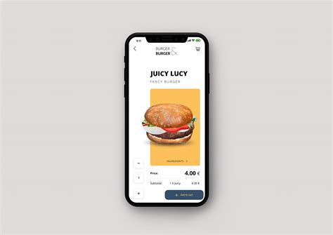 Food Delivery App- Burger | Behance