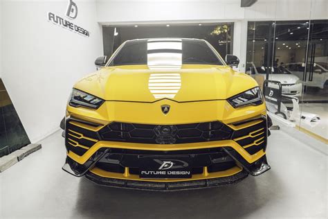 Lamborghini Urus Customized Future Design FD Forged Carbon Aeroparts ...