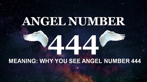 Angel Number 444 Mystery: Perfect Guide to Its Spiritual Meaning ...