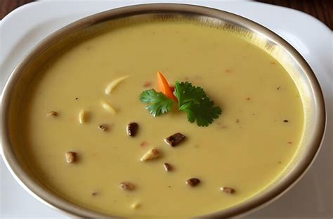 Premium AI Image | Gujarati Kadhi