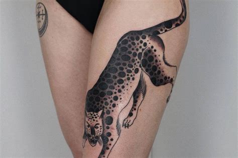 Leopard Tattoo Ideas For Independent And Intelligent People 🐆