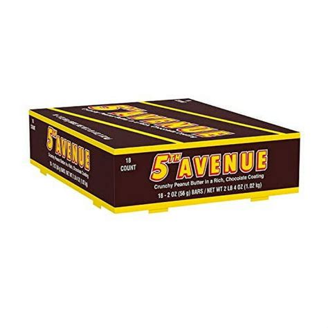 5Th Avenue Candy Bars 2 Oz., 18 Ct. A1 - Walmart.com