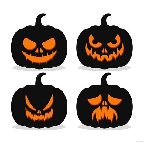 Pumpkin Faces Templates For Free