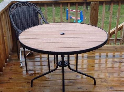 RYOBI NATION - Patio Table Top Replacement in 2020 | Round patio table, Outdoor table tops ...