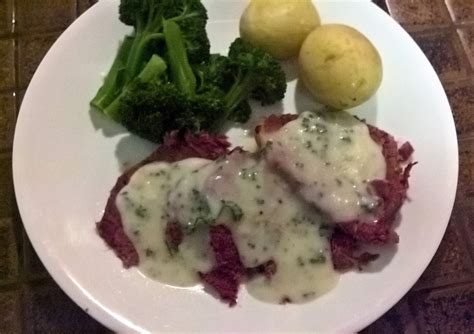 Paul Chippendale’s Recipes: Corned Silverside with Mustard Parsley Sauce