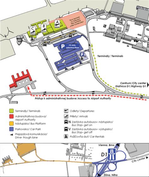 Bratislava Airport Map - Bratislava Airport • mappery