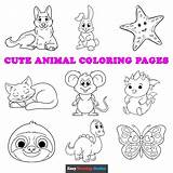 Printing Coloring Pages Of Animals sketch template