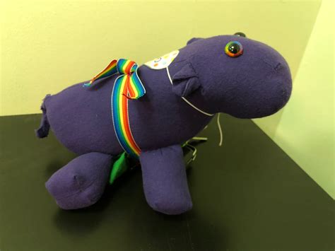 Pippo the Purple Hippo Stuffed Toy – Patrick Marzitelli Science and ...