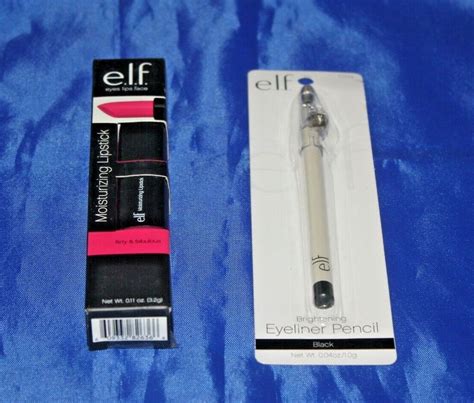 ELF Eyes Lips Face Moisturizing Lipstick 82636 + Eyeliner Pencil 1003 Boxed 609332826366 | eBay ...