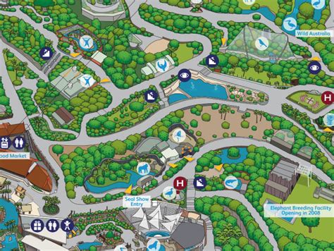 Taronga Zoo Map - Plutonium Creative