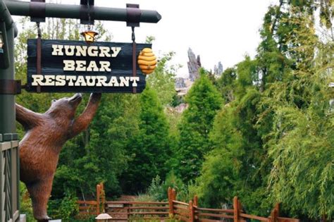 See the New Sign for Hungry Bear Restaurant in Disneyland! | the disney food blog