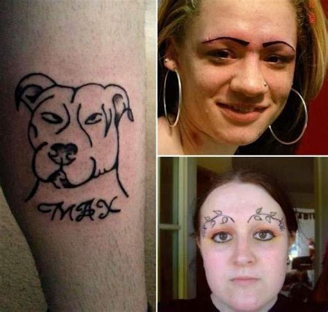 Die schlimmsten Tattoo-Fails - KlonBlog #tattoos #tattoos #worsttattoos ...