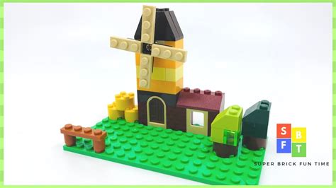 LEGO Windmill Building Instructions | How to build with Lego Classic ...