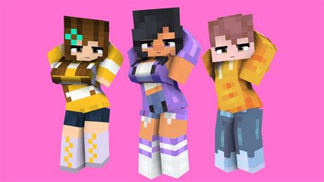 COUPLE DANCE APHMAU FRIENDS MAC AND NOI DARLING OHAYO - MINECRAFT ...