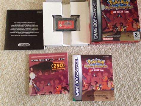 gameboy advance pokemon mystery dungeon red rescue team game game | in ...