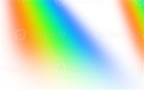 Rainbow color gradient for photo effect lighting overlay 14177186 PNG