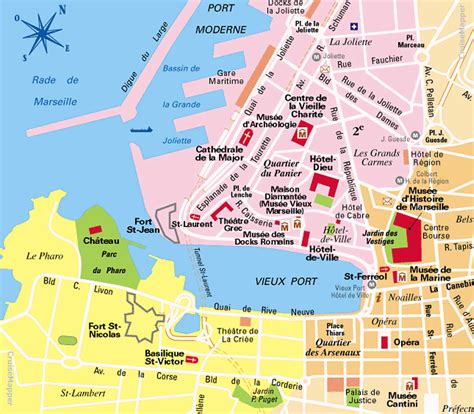 Marseille (France Riviera) cruise port map (printable) | Cruise port, Marseille, Cruise