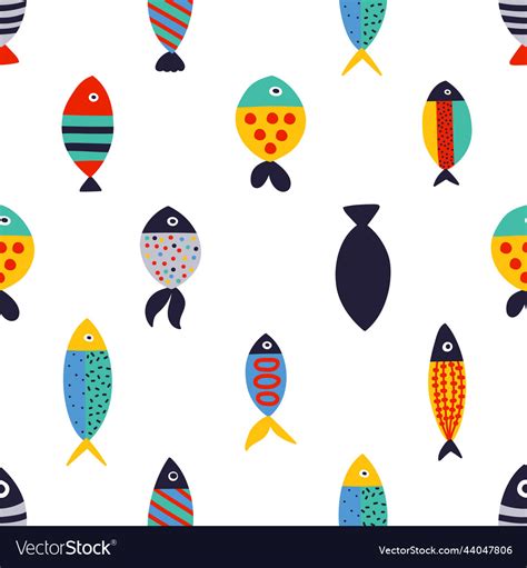 Cute fish Royalty Free Vector Image - VectorStock