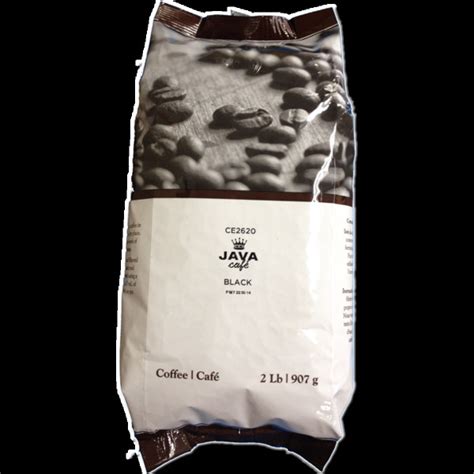 Java Cafe Black, Whole Bean (2lb Bag) | Office Coffee Company