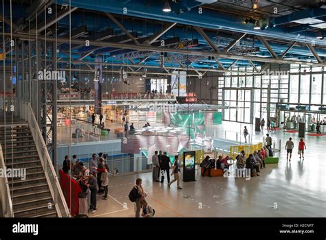 The interior of the Pompidou centre in Paris, France Stock Photo - Alamy