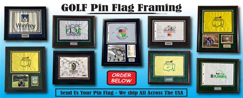 GOLF FLAG FRAMING | Sports Framing