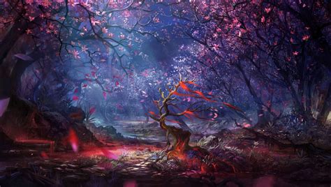 Fairy Forest Background