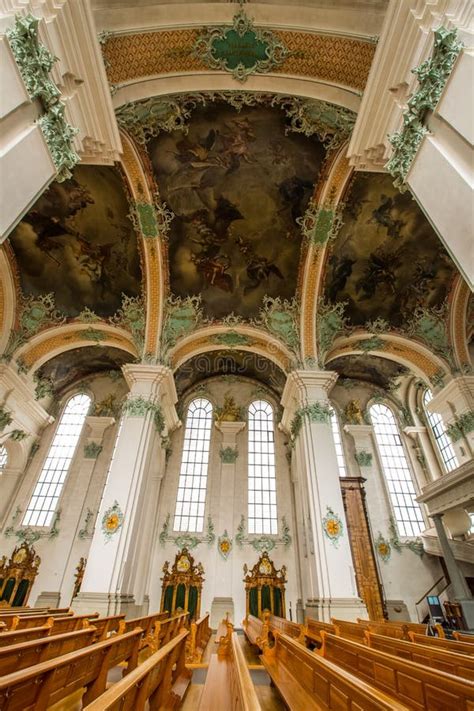 Abbey of Saint Gall - ST GALLEN, SWITZERLAND Stock Photo - Image of ornate, abbey: 139791834