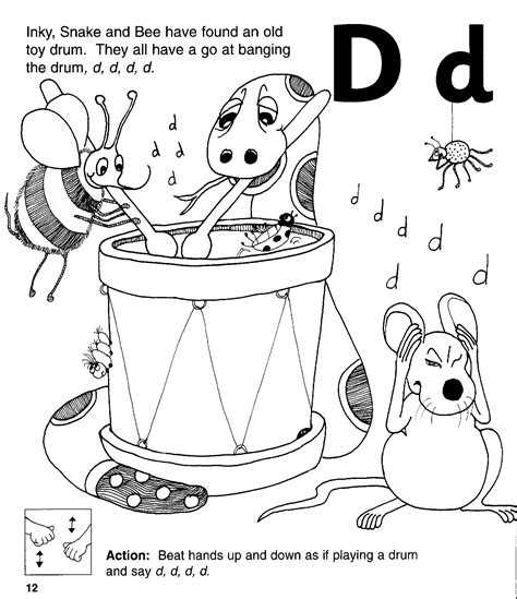 Jolly Phonics P Worksheet