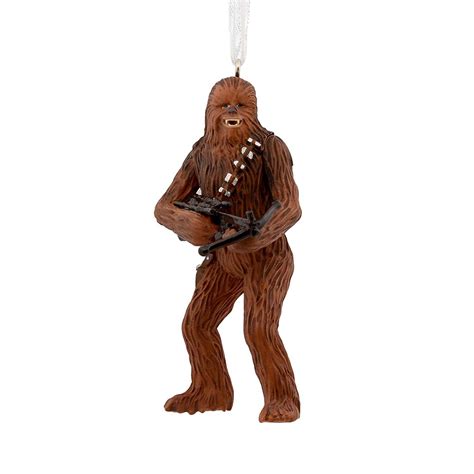 Hallmark Christmas Ornaments, Star Wars Chewbacca With Bowcaster Ornament - Walmart.com