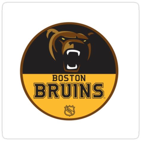 "Boston Bruins" Stickers by Jana Oelofse | Redbubble