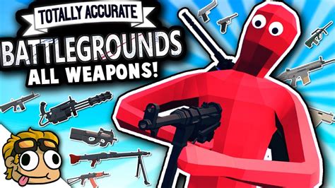 ALL WEAPONS GUIDE! | Totally Accurate Battlegrounds (TABG) Gameplay - YouTube