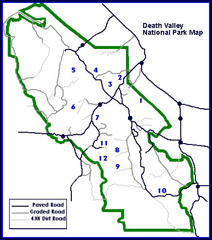 Death Valley National Monument Backcountry Hikes / 1997 MOUNTAIN ZONE NATIONAL PARKS DIRECTORY