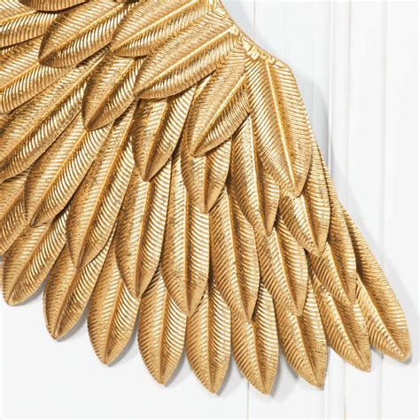 Gold Angel Wings Wall Decor By Mrswicker