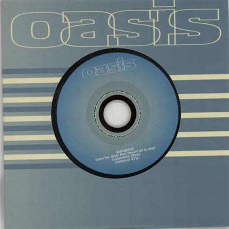 Oasis Songbird UK Promo CD single (CD5 / 5") (233252)