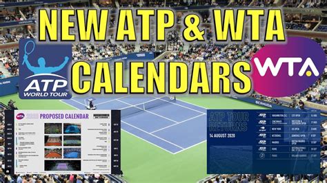 2020 Revised Tennis Schedule - YouTube