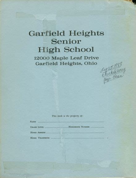 Explore 1965 Garfield Heights High School Yearbook, Garfield Heights OH - Classmates