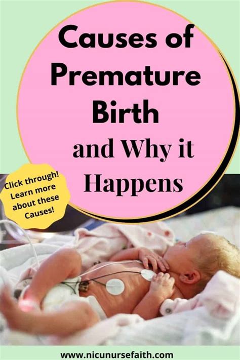 Causes of Premature Birth and Why it Happens - NicuNurseFaith