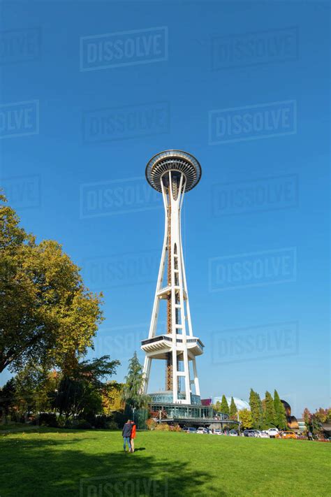 Space Needle, Seattle, Washington State, United States of America, North America - Stock Photo ...