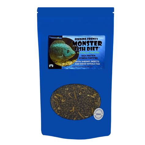 Aquaculture-One Feeding Frenzy Monster Fish Diet - TropicZone Specialty Pet Foods