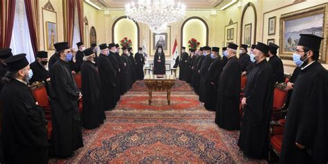 Meeting of Patriarch of Antioch with Bishops of Patriarchate of Antioch ...