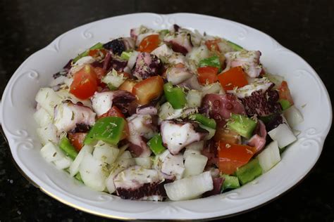 Cocina andaluza: Ensalada de pulpo