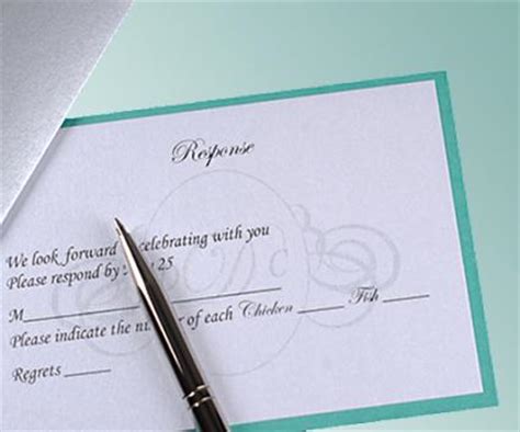 Wedding RSVP Etiquette and Issues | LoveToKnow