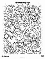 Flower Themed Coloring Pages • Beeloo Printable Crafts And Activities  sketch template