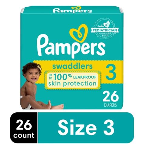 Pampers Swaddlers Baby Diapers Size 3 (16-28 lbs), 26 count - Pick ‘n Save