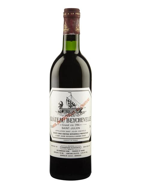 Château Beychevelle 1986, Saint-Julien, 4ème cru classé | Christie’s