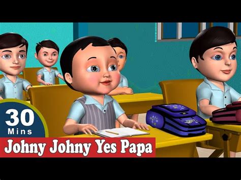 Johny Johny Yes Papa Nursery Rhymes - The Best 3D Animation Rhymes ...